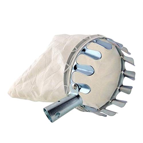 PRENKIN Metal Fruit Picker Tree Grab Basket Bags Cloth Garden Picking Handheld New Kits Gardening Tools