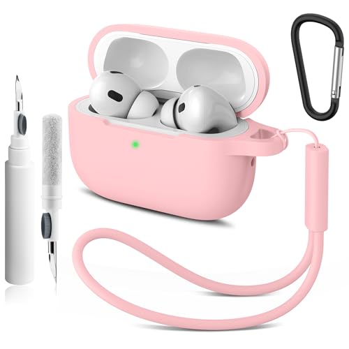 �y2025�����ŁzAirPods Pro2�p �P�[�X �ی�J�[�o �_�炩���V���R���f�ށy�N���[�j���O�M�t���z�y�i�C�������t���z���C�����X�[�d�\ �y�� �L�Y�h�~ ����h�� �w��h�~