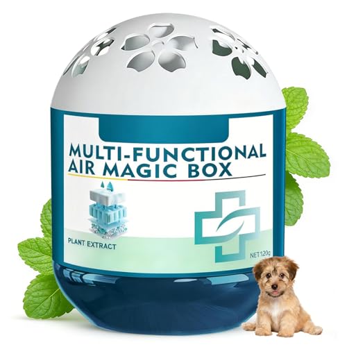 Indoor Air Purification Dust Removal Magic Box,Multi-Functional Air Magic Box,Automatic Dust Collection Air Box for Home,Plant Extract Formula,Use for Any Room（120g）
