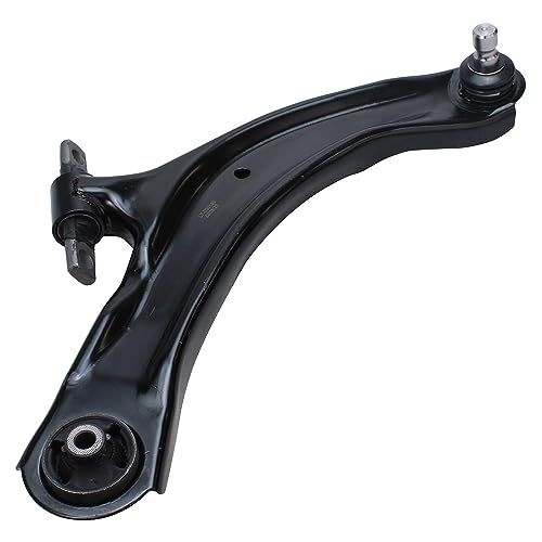 Image of Detroit Axle - 8pc Front End Suspension Kit for 08-13 Nissan Rogue, 14-15 Rogue Select, 2 Lower Control Arms w /Ball Joint 4 Tie Rod Ends 2 Boots 2008 2009 2010 2011 2012 2013 2014 2015 Replacement