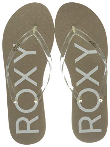 Roxy Viva Jelly Sandales pour Femme Tongs, Champagne, 38 EU