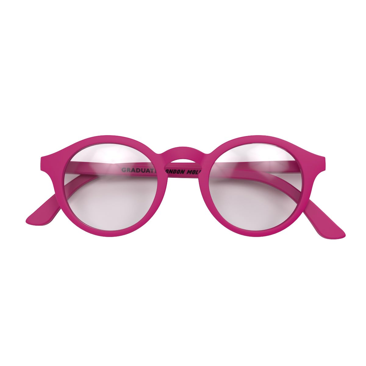 LONDON MOLE Gafas | Gafas de lectura Graduate | Gafas Redondas | Lectores Geniales | Gafas de diseñador | Gafas de lectura para hombre/mujer | Unisexo