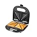 JDKC- Sandwich Maker, Tostapane Elettrico da 750 W, Padella di Riempimento Sigillata Triangolare, Padella per Bistecche
