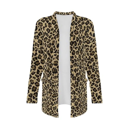 Image of Womens Open Fron Cardigan Sweaters Long Sleeve Tops Daily Coats