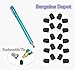Bargains Depot 20Pcs 0.18-inch (Dia) Soft Replacement Rubber Tips - Please Note : These Tips Only Fit/for bargains Depot [0.18-inch Rubber Tip Series] Stylus