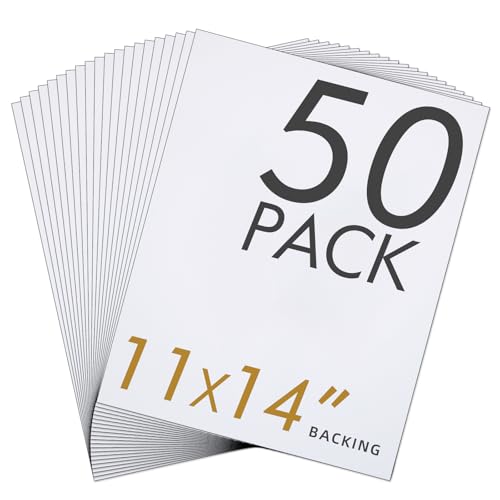 Falling in Art 50 Pack Acid-Free Mat Boards