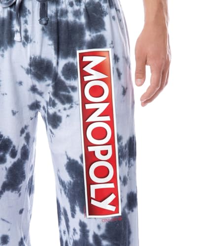 Monopoly Mens' Family Board Game Night Sleep Pajama Lounge Jogger Pants2