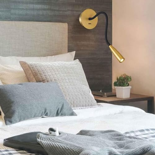Applique murale LED flexible col de cygne lampe lecture