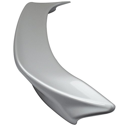 Pre-Painted Trunk Spoiler Compatible With 2013-2016 Scion Fr-S/2013-2020 Subaru Brz/2017-2020 Toyota 86, Abs Painted Ice Silver Tr #G1U Trunk Boot Lip Spoiler Available By Ikon Motorsports #TOP6
