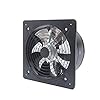 Uphilltool 12'' Explosion Proof Exhaust Fan, 125W Industrial Axial Flow Fan Utility Blower Ventilator Extractor Factory Extraction Ventilation for Garage Shops Kitchen, 2800RPM