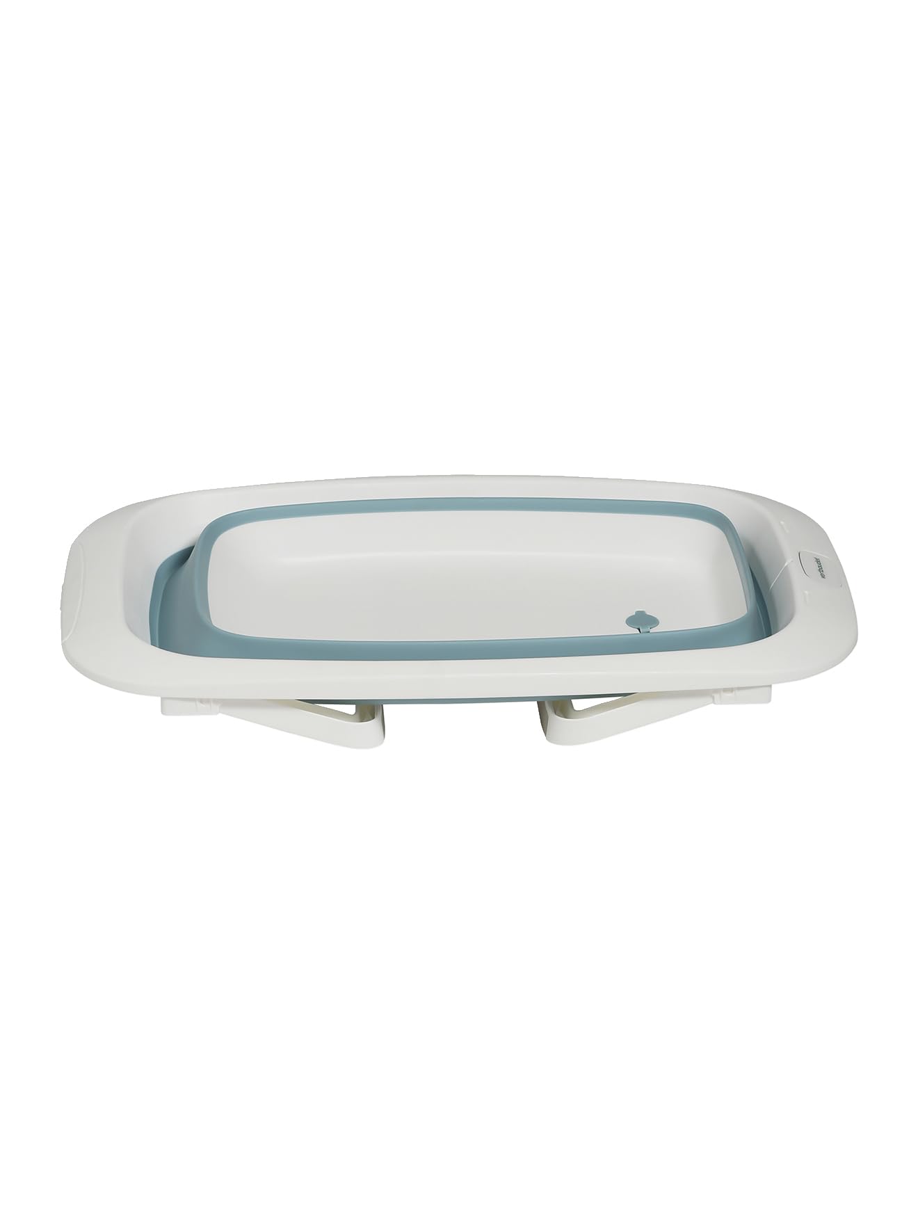 VERTBAUDET Baignoire de Bain Bébé Pliable Antidérapante turquoise TU