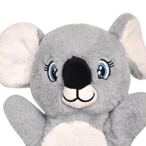 Image of Besties Koala Hand Puppets for Kids - Soft Hand Puppets for Kids, Story Telling Puppet for Kids, Hand Puppet Toy, Plush Animals Hand Puppet Toys, Fun Play Learning Toys - Multicolor (Koala)