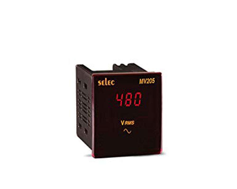 Selec MA205 Digital Voltmeter (Pack of 3) by Instrukart