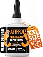 KRAFTPROTZ – Sekundenkleber Universal flüssig 50 g - Alleskleber Universa