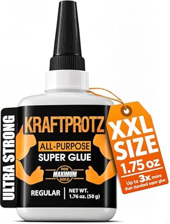 Super Glue All-Purpose Liquid 1.75 oz - Instant Adhesive Repair