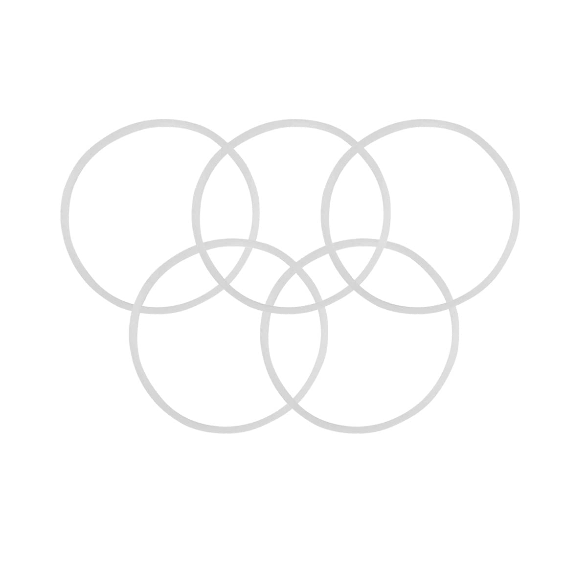 Onehertom MB1001, Seal Compatible with 250W Rubber Gasket Replacement 5 Pieces