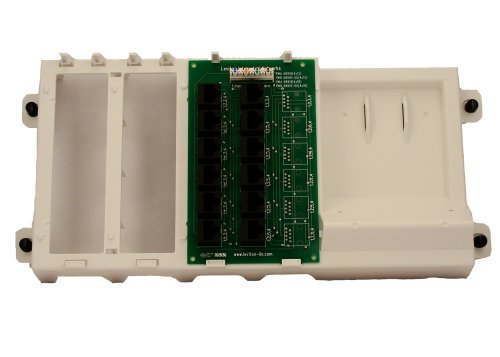 Module distribution téléphone Leviton 47603-12m avec 12 sorties RJ45