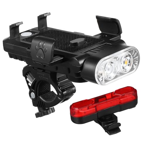 Feu arrière pour vélos de nuit LED ville noir : l'accessoire indispensable