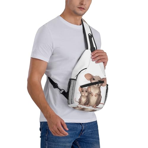 Mochila tipo Sling Crossbody para actividades al aire libre miniatura 7