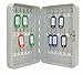 Produktbild Wedo 10253637X Schlüsselschrank (für 36 Schlüssel, pulverbeschichtetes Stahlblech 18 x 6 x 25 cm, Sicherheitsschloß inklusive 2 Schlüssel, lichtgrau