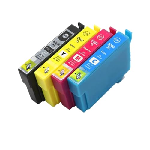 Cartouche d'encre compatible Epson 502XL pack de 4 pour résoudre les pannes de texte noir