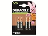 NiMH 900 mAh 1.2 V Duracell StayCharged HR03 Micro (AAA)-Akku NiMH 900 mAh 1.2V 4St.