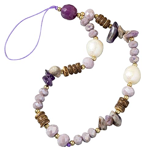 Cordino Universale Per Cellulare Con Fiocco E Perline | Cinturino Da Polso Porta Cellulare | Portachiavi E Ciondolo Fashion Donna - 3