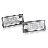 A3 Cabriolet 09 Sonline 2x 18 SMD LED plato blanco luz indicadora de la lampara