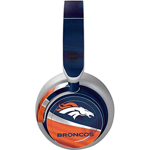 Skinit Decal Audio Skin Compatible with Surface Headphones - Officially Licensed NFL Denver Broncos Design