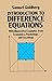 Introduction to Difference Equations (Dover Books on Mathematics)