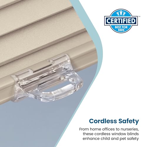 BlindsAvenue Cordless Top Down Bottom Up Cellular Honeycomb Shade, 9/16" Single Cell, Blackout, White, Size: 23" W x 48" H