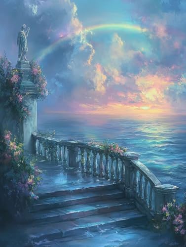 Diamond Painting Adulte Arc-en-Ciel 30x40cm | Kit Broderie Diamant 5D