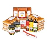 Mit Premium Hot Dog Würstchen vom Strohschwein aus artgerechter Tierhaltung