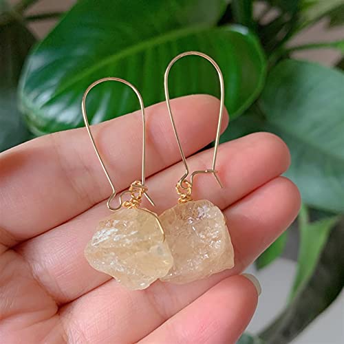 Boucles d'oreilles améthystes naturelles en lapis-lazuli et fluorite