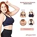SHAPERMINT Sports Bras for Women - Workout Bras for Women, Plus Size Sports Bra, Workout Tops for Women High Support Black
