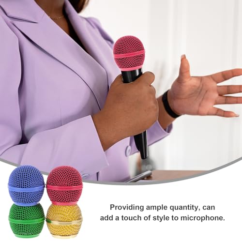 Grille de micro écrasée solution têtes SM58 en maille Abaodam - 6