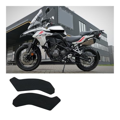 Grip réservoir moto TRK502 évite les glissements au freinage