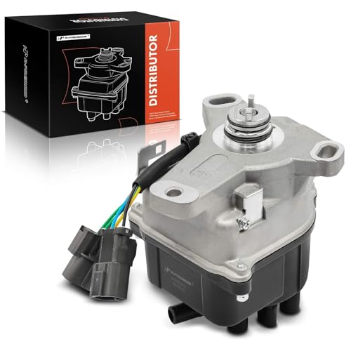 A-Premium Ignition Distributor 2+4 Blades Compatible with Honda Prelude 1996 L4 2.2L (Sub: VTEC) L4 2.3L, 1997-2001 L4 2.2L