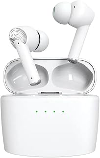 in Ear Bluetooth Earbuds Active Noise Cancelling Ear Buds, IPX5 Waterproof Wireless Earphones with Mic, Type-C USB Rechargeable Bluetooth Headphones with Charging Case for Home Travel Gym Office TV
