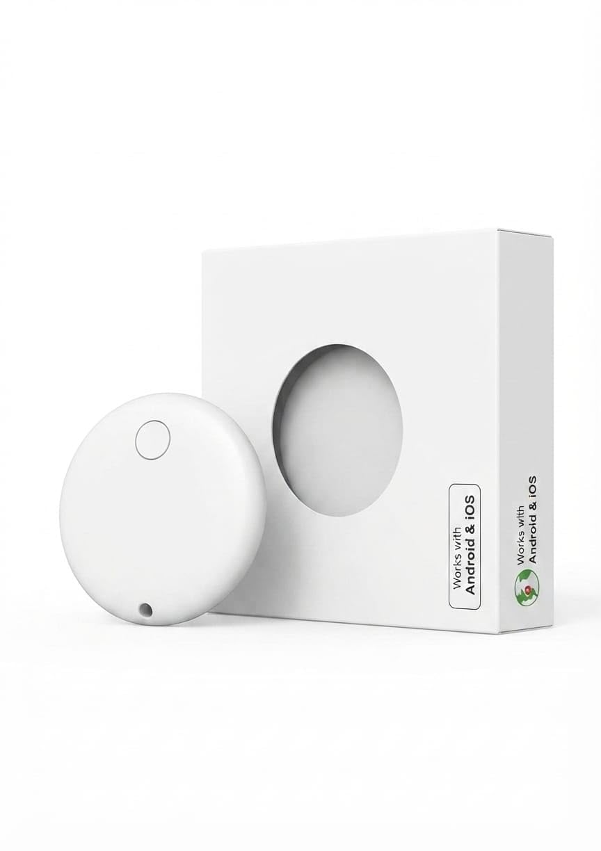 Bluetooth Item Tracker, Smart Tag Finder for Keys & Luggage | 1-Year Battery Life, 100dB Loud Beep, 350ft Bluetooth Range, 29mm Compact Size, Includes Silicone Protector-picture-15