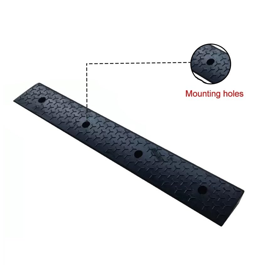Rampe for Auto, Rampa Portatile, con Vite, Adatta for la Transizione della Soglia, Comoda for Il Lavoro e Il Passaggio dei Robot Spazzanti(7cm/2.8in)