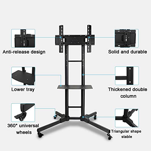 Soporte móvil para TV de 32-60 pulgadas con ruedas miniatura 3