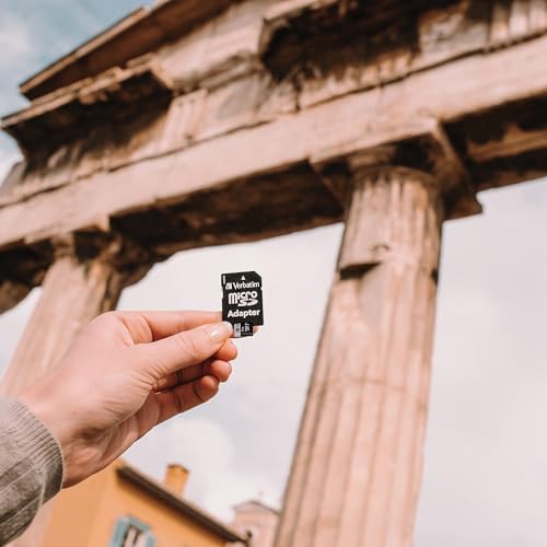 Image of Verbatim 47041 ProMicroSDHC 32GB microSDHC Card U3 | Up to 90MB /s Read Speed | Class 10 | Full HD & 4K Recording Compatible