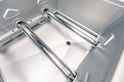 Campingaz Select 3 L Plus Gasgrill, BBQ mit 3-Brennern aus Edelstahl, Deckel mit Thermometer; mit InstaClean Reinigungssystem, Fettauffangschale & 2 abklappbaren Seitenablagen,... – Bild 5