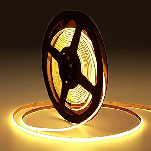 Tayire COB Tira de Luz LED DC24V blanco cálido 5M Cover