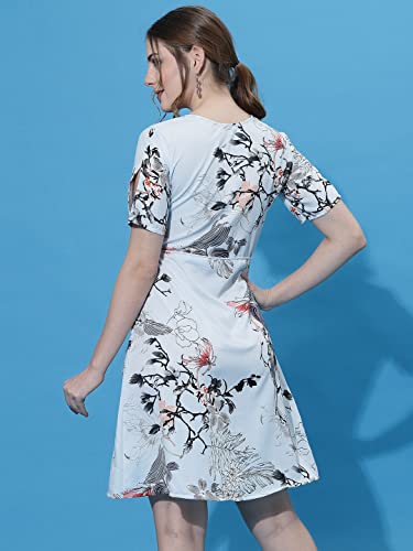 Image of OOMPH! Women's Crepe A-Line Mini Dress Pack of 1