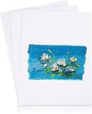 Viesap Paneles De Lienzo, 3PCS Paneles De Lienzo Para Pintar Cuadros, Blanco Lienzos 40x30, 100% Algodón Paneles Imprimados Sin ácidos,Lienzos De Pintura Para Profesionales,Aficionados Y Principiantes
