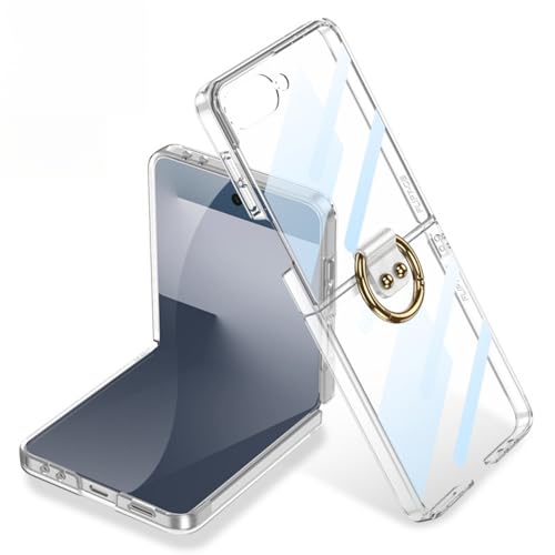 Étui Samsung Galaxy Z Flip7 de luxe protecteur transparent antichoc ultra fin