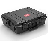 Regetek Waterproof Hard Case 21.85 x 18.11 x 7.08 Inch, Travel Storage Case with Foam for Starlink MINI, camera, Camcorder,Drone,tool,equipment,Shockproof,TSA Friendly, Inner 19.6'x 15.7'x 6.4'
