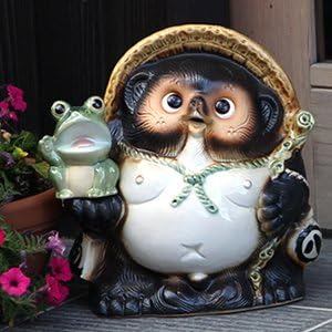 古玩 秋田県 郷土玩具 八橋人形 道川トモ 狛獅子（狛犬）縁起物 魔除け